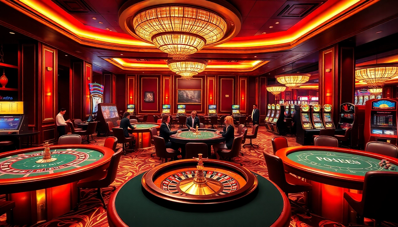 Experience the excitement at f8bet's vibrant casino with thrilling games and luxurious ambiance.